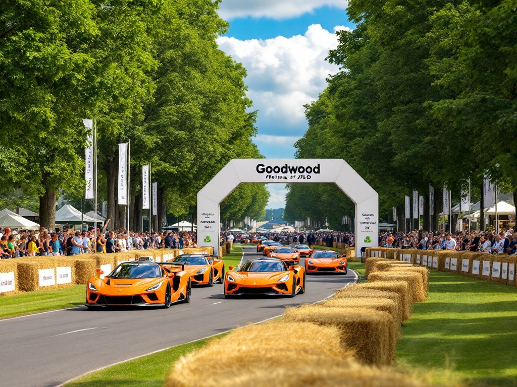 Genesis GV60 Magma Concept: Highlights from Goodwood Festival